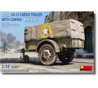 MINI ART 1/35 G-518 US 1T CARGO TRAILER BEN HUR WITH CANVAS