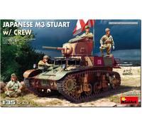MINI ART 1/35 JAPANESE M3 STUART WITH CREW