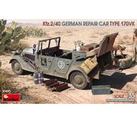 Miniart 1:35 Kfz.2/40 Tedesco Riparazione Auto Tipo 170VK