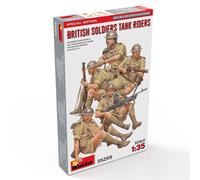 MINIART 1/35 KIT ACTION FIGURE MILITARI BRITISH SOLDIERS TANK RIDERS MODELLINO