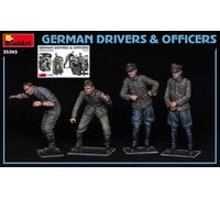MINIART 1/35 KIT ACTION FIGURE MILITARI GERMAN DRIVERS OFFICERS MODELLINO AUTO