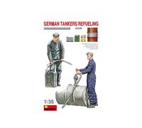 MINIART 1/35 KIT ACTION FIGURE MILITARI GERMAN TANKERS REFUELING MODELLINO AUTO