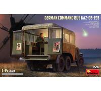 MINIART 1/35 KIT MILITARE GERMAN COMMAND BUS GAZ 05 193 MODELLINO STATICO