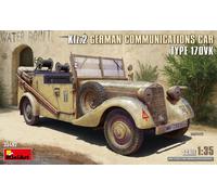 MINIART 1/35 KIT MILITARE KFZ.2 GERMAN COMMUNICATIONS CAR TYPE 170VK MODELLINO
