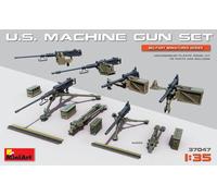 MINIART 1/35 KIT MILITARE U.S MACHINE GUN SET MODELLINO AUTO STATICO
