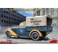 MINIART 1/35 KIT MODELLISMO DIORAMI LIEFER PRITSCHENWAGEN TYP 170V CANVAS AUTO