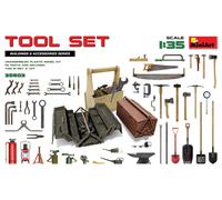 MINIART 1/35 KIT MODELLISMO DIORAMI TOOL SET MODELLINO AUTO STATICO