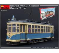 MINIART 1/35 KIT SOVIET TRAM X SERIES EARLY TYPE MODELLINO AUTO STATICO