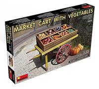 MINI ART 1/35 MARKET CART WITH VEGETABLES