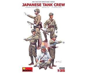 Miniart 1:35 Scala Giapponese Tank Crew Plastic Model Kit