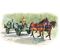Horses Drawn Soviet Field Kitchen Kp-42 Plastic Kit 1:35 Model MINIART