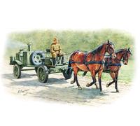 MiniArt 1:35 Scale Soviet Field Kitchen w/Horses Plastic Model Kit