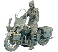MINI ART 1/35 U.S. MILITARY POLICEMAN WITH MOTORCYCLE