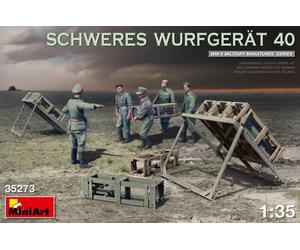 MINIART 1/35 SCHWERES WURFGERAT 40 KIT 1:35 ACTION FIGURE MILITARE