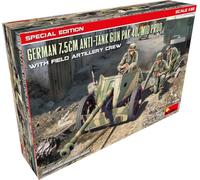 Miniart 1:35 - Tedesco 7.5 PaK 40 Mid w/Artillery Crew Ltd