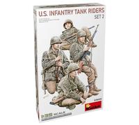 Miniart 1:35 - US Fanteria Tank Riders Set 2, toni della terra