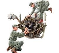 MINI ART 1/35 U.S. TANK REPAIR CREW WITH CONTINENTAL W-670 ENGINE