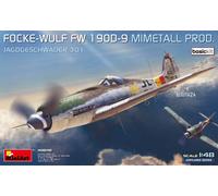 MINIART 1/48 FOCKE-WULF FW 190D-9 MIMETALL PROD. BASIC KIT MODELLINO AEREO