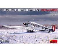 MINIART 1/48 KIT AEREO JUNKERS F13 WINTER SKY EARLY PROD MODELLINO AUTO STATICO