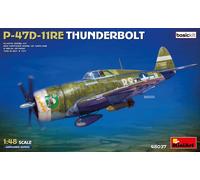 MINIART 1/48 KIT AEREO P 47D 11RE THUNDERBOLT BASIC MODELLISMO MODELLINO AUTO