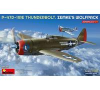 MINIART 1/48 KIT AEREO P 47D 11RE THUNDERBOLT ZEMKE'S WOLFPACK MODELLINO AUTO