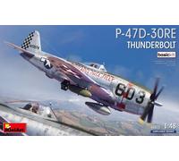 MINIART 1/48 KIT AEREO P 47D 30RE THUNDERBOLT BASIC MODELLINO AUTO STATICO