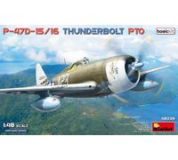 MINIART 1/48 KIT AEREO P 47D THUNDERBOLT PTO BASIC MODELLINO AUTO STATICO