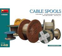 MINIART 1/48 MODELLISMO DIORAMI CABLE SPOOLS KIT MODELLINO AUTO STATICO