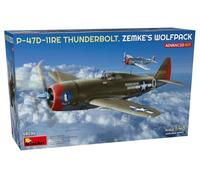 Miniart 48034 - 1/48 P-47D-11RE THUNDERB. ZEMKE'S WOLFP. - Nuovo