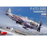 Miniart 48023 - 1/48 P-47D-30RE Thunderbolt. Base Kit - Nuovo