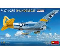MINIART 1/48 P-47N-2RE THUNDERBOLT BASIC KIT MODELLINO AEREO MODELLISMO STATICO
