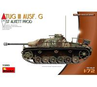StuG III Ausf. G Last Alkett Prod Tank 1:72 Plastic Model Kit MINIART