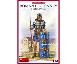 Miniart 16007 Miniatura Legionari Romani II Secolo 1:16 Kit Inplast.
