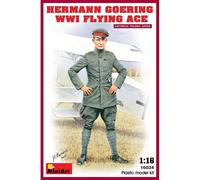 MINIART 16034 FIGURINA HERMANN GOERING ASSO DELLA CACCIA TEDESCA 1918 1/16