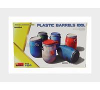 MiniArt Fusti in plastica 1:24 - Kit modello 24004, 100L - Non verniciato