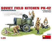 1:35 Miniart Soviet Field Kitchen Kp-42 Kit MIN35061 Modellino