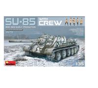 MINI ART 1/35 SU-85 MOD. 1943 (EARLY PRODUCTION) W/CREW