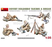 MINIART 35233 1/35 Soviet Soldiers Taking a Break