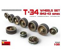 MINIART 35239 1/35 T-34 Wheels Set. 1942-43 Series