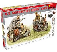 MINI ART 1/35 U.S. MOTORCYCLE REPAIR CREW SPECIAL EDITION