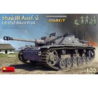 MINIART 35335 MODELLO MILITARE STUG III AUSF. G FEBBRAIO 1943 ALKETT PROD. KIT