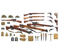 Miniart - 35368 British Infantry Weapons & Equipment, scala 1:35, Plastic Model Kit, Modello in Plastica da Montare, Modellismo