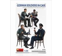 MINIART 35396 FIGURES - GERMAN SOLDIER MILITARY IN CAFE 1944 - 1/35