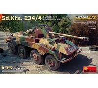 MINI ART 35427 1/35 Sd.Kfz. 234/4 Schwerer Panzerspahwagen 7,5 cm. Interior Kit