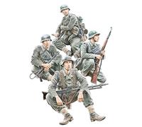 Mini Art 35484 Set di figure in scala 1:35 Panzergrenadiere Set 2 - riproduzione fedele, modellismo, kit in plastica, artigianato, hobby, incollaggio, kit modello, montaggio, non verniciato