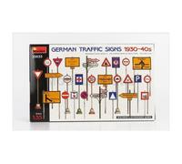 MINIART 35633 ACCESSORIES - SEGNALI STRADALI - GERMAN TRAFFIC SIGNS 1930-1940 -