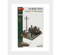 MINIART 36062 TANK - DIORAMA - FIELD REPAIR MILITARY KURSK 1943 - 1/35
