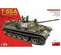 1:35 Miniart T-55A Early Mod. 1965 Kit MIN37057 Modellino