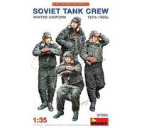 MINIART 37063 1/35 Soviet Tank Crew 1970-1980s Winter Uniform - Include 4 Figuri