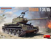 1:35 Miniart Kampfpanzer T-34Kit85 Military Tank Syrian 1944 Kit MA37075 Modelli
